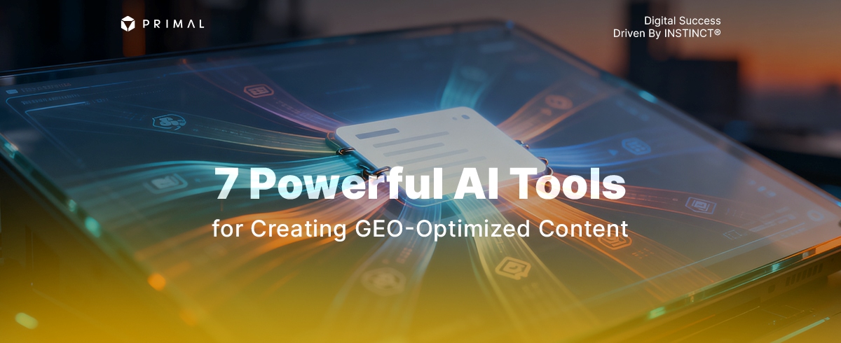 7 เครื่องมือ AI สร้างเนื้อหา GEO ทรงพลังที่นักการตลาดต้องรู้