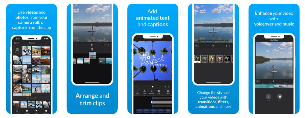 WeVideo แอปรวมวิดีโอที่สามารถแชร์ลงโซเชียลมีเดียได้